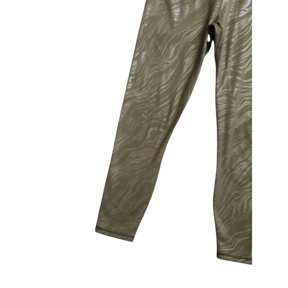 FABLETICS Womens Size XS Define Powerhold High Waisted 7/8 Ranger Green Leggings - Picture 6 of 7